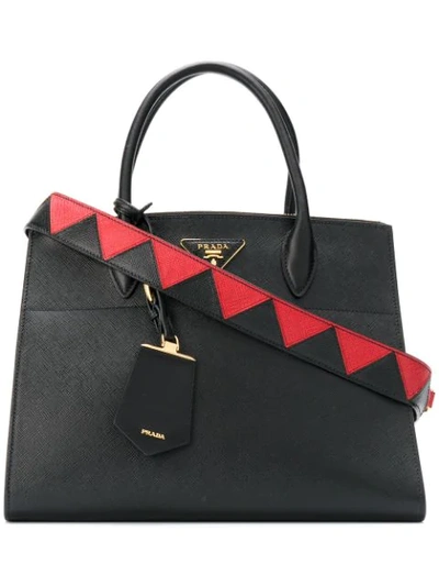 Shop Prada Paradigme Bag - Black
