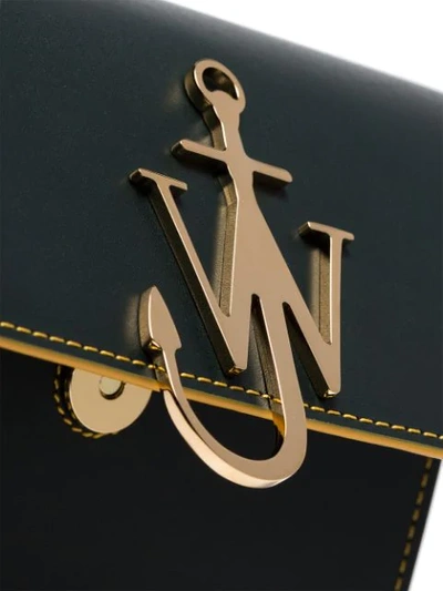 Shop Jw Anderson Anchor Jw Logo Shoulder Bag In Green