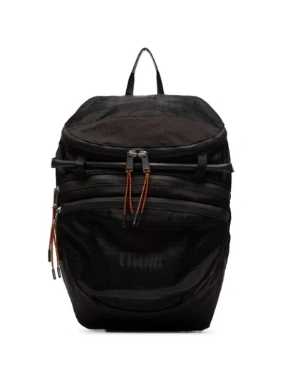 Shop Heron Preston Zip-front Backpack In Black