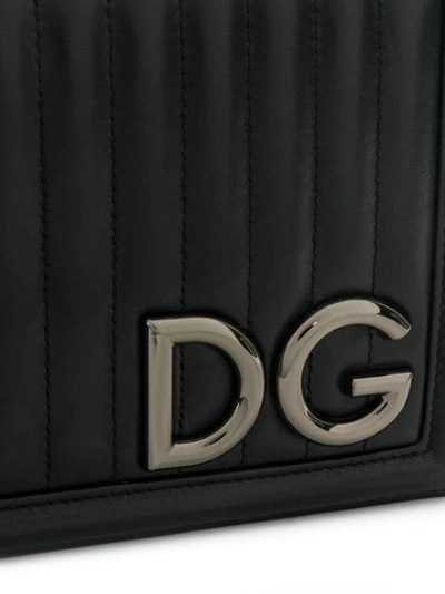 Shop Dolce & Gabbana Dg Girls Crossbody Bag In Black