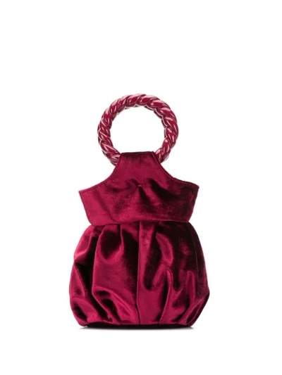 Shop Mehry Mu Lian Mini Opera Bag In Red