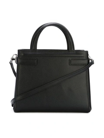 Shop Serapian Small Serpian Tote In Black