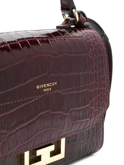 Shop Givenchy Eden Mini Shoulder Bag In Red