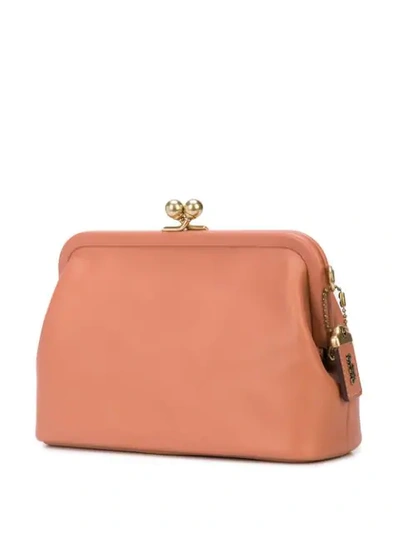 Shop Coach Kisslock Clutch Bag In B4e7s