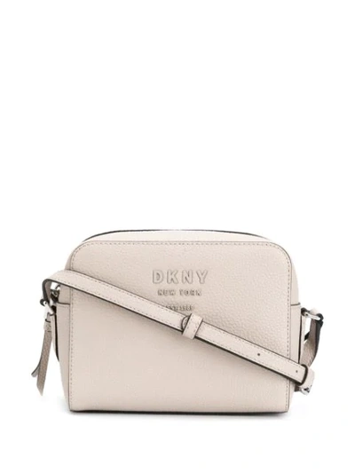 Shop Dkny Noho Camera Bag In Grey