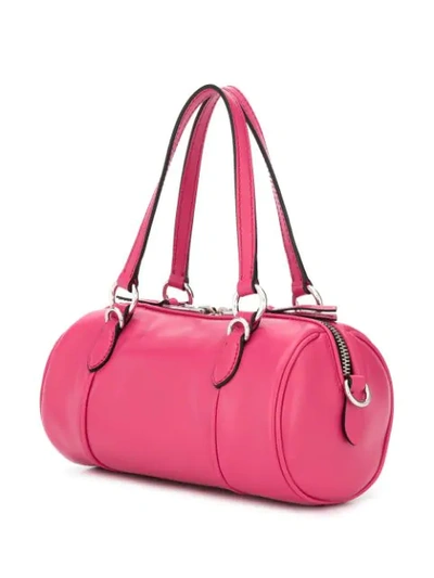 Shop Miu Miu Mini Tote Bag In Pink
