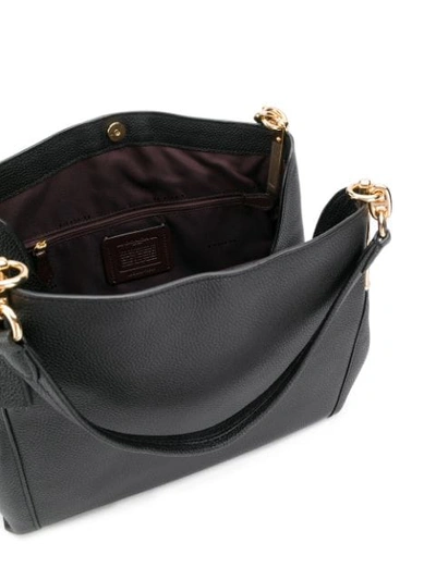 Shop Coach Dalton Handbag In Black