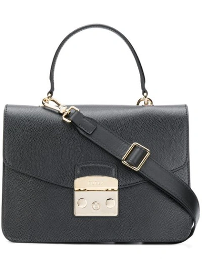 Shop Furla Kleine 'metropolis' Handtasche In Black