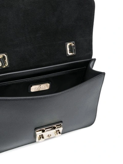 Shop Furla Kleine 'metropolis' Handtasche In Black