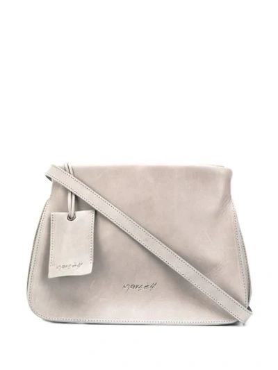 Shop Marsèll Medium Shoulder Bag In Grey