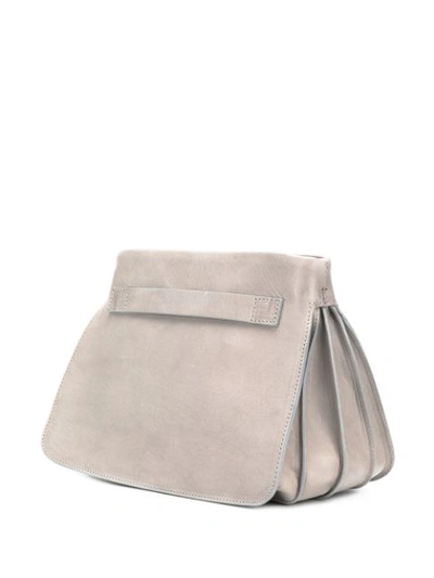 Shop Marsèll Medium Shoulder Bag In Grey
