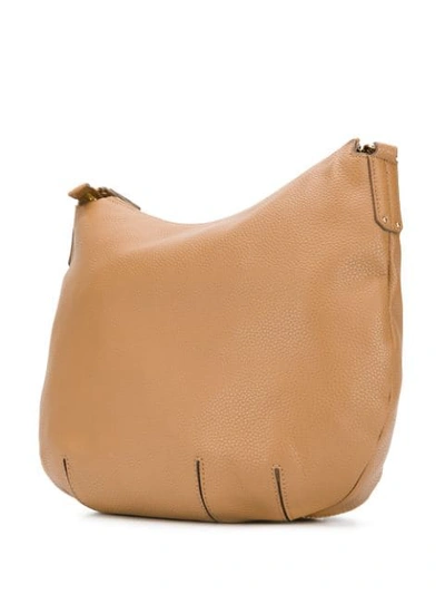 Shop Liu •jo Libera Shoulder Bag In Brown