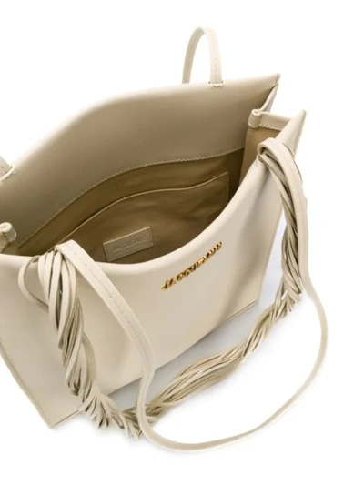 Shop Jacquemus 'a4' Handtasche In White