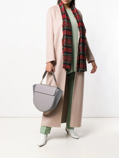Shop Wandler Hortensia Shoulder Bag - Grey