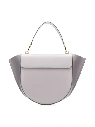 Shop Wandler Hortensia Shoulder Bag - Grey
