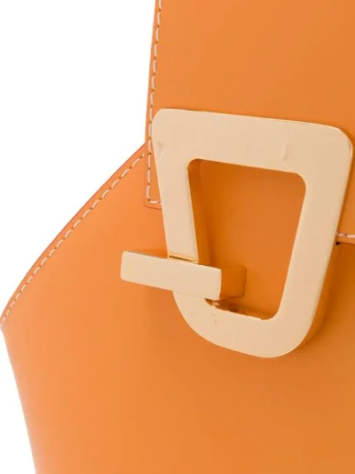 Shop Danse Lente Johnny Mini Bucket Bag In Orange