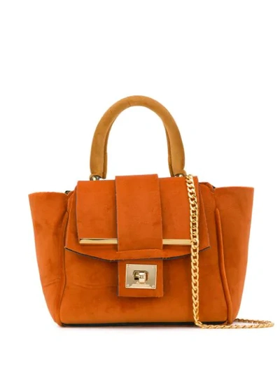 Shop Alila Small Venice Tote Bag In Orange