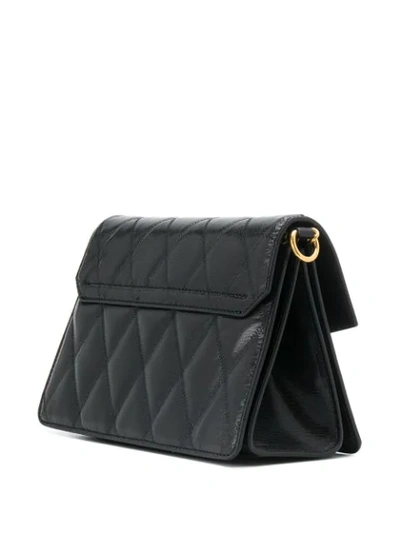 Shop Givenchy Quilted Shoulder Bag In Black