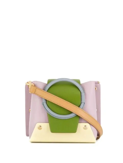 Shop Yuzefi Mini Delia Bag In Green
