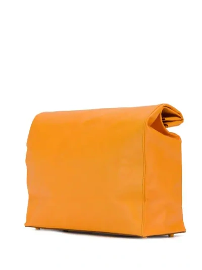 Shop Simon Miller Lunch Bag Clutch In Yellow