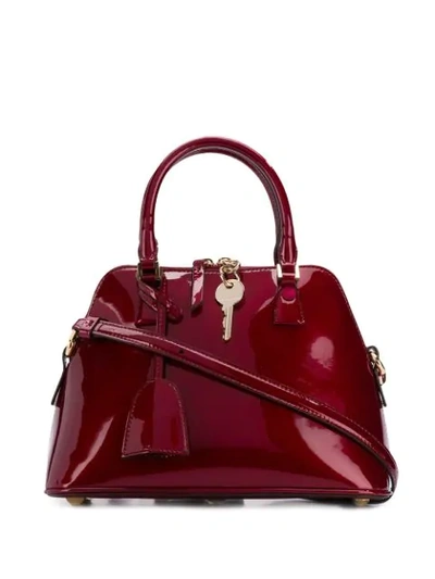 Shop Maison Margiela 5ac Mini Shoulder Bag In Red