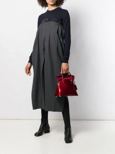 Maison Margiela 5ac Mini Shoulder Bag In Red