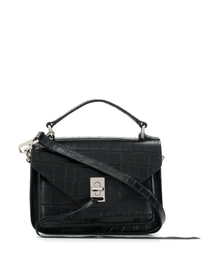 Shop Rebecca Minkoff Darren Messenger Bag In Black