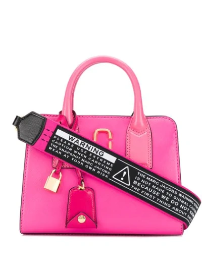 Marc Jacobs The Little Big Shot Bag In Pink