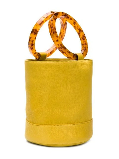 Shop Simon Miller Bonsai Bucket Bag In Yellow