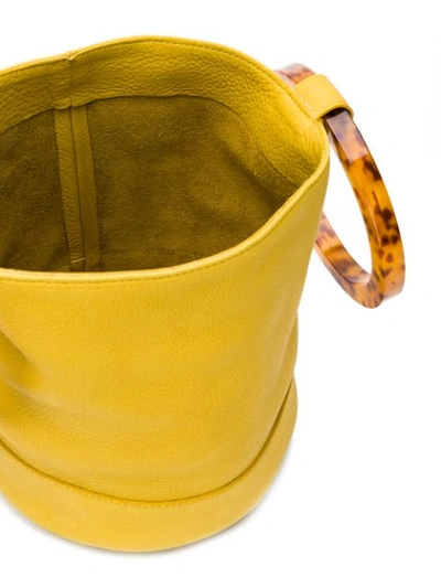 Shop Simon Miller Bonsai Bucket Bag In Yellow