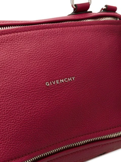 Shop Givenchy Mittelgrosse 'pandora' Handtasche In Red