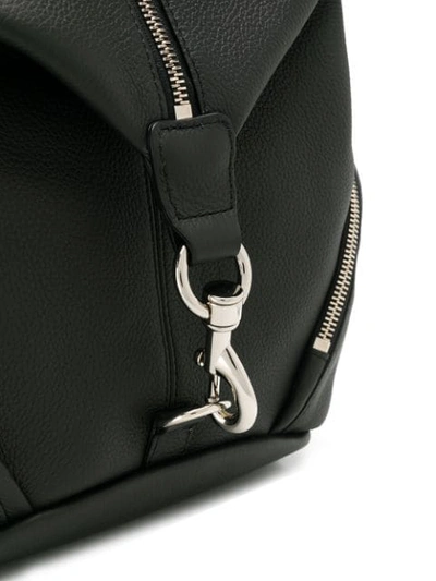 Shop Rebecca Minkoff Zip Detail Backpack In Black