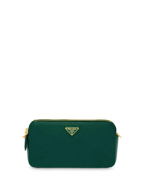 prada saffiano leather mini shoulder bag