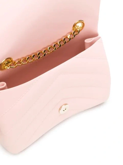 Shop Designinverso Quilted Crossbody Bag In Pink