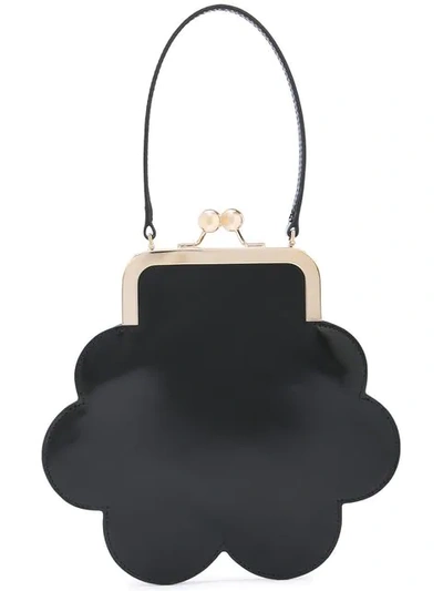 Shop Simone Rocha Cloud Cut Crossbody Bag In Black