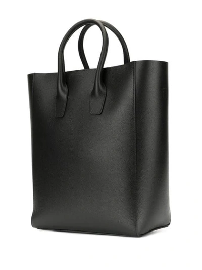 Shop Mansur Gavriel Mini North South Tote In Black