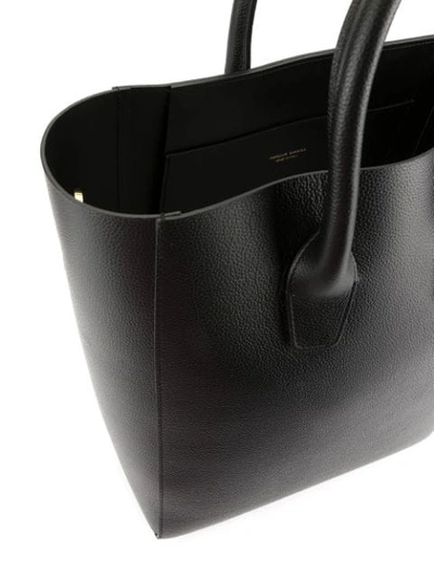 Shop Mansur Gavriel Mini North South Tote In Black