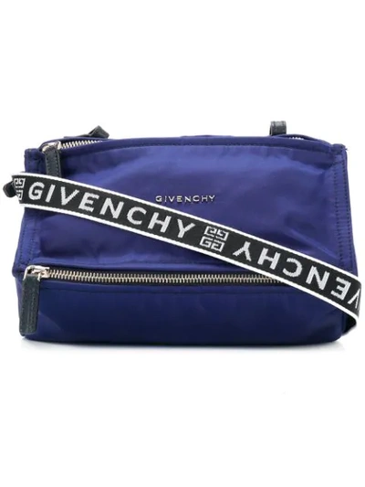 Shop Givenchy Mini Pandora Bag - Blue