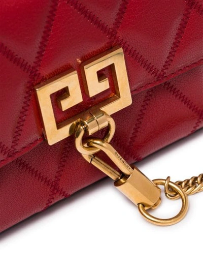 Shop Givenchy Pocket Mini Cross-body Bag In Red