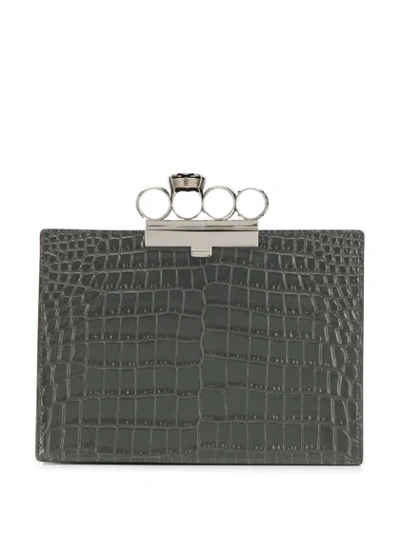 Shop Alexander Mcqueen Four In Grey