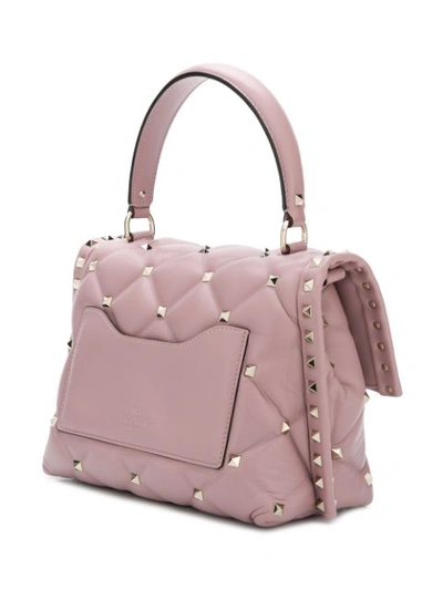 Shop Valentino Garavani Rockstud Handbag - Pink