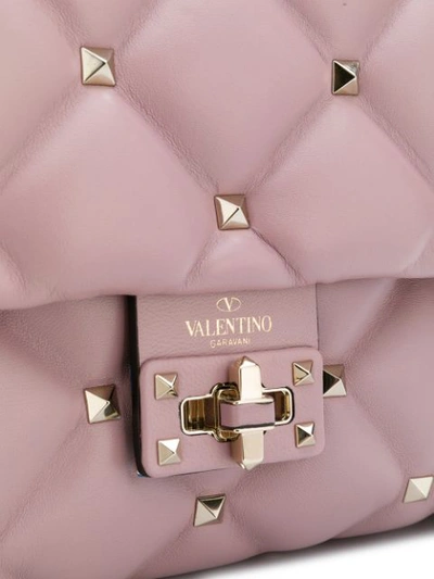 Shop Valentino Garavani Rockstud Handbag - Pink