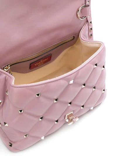 Shop Valentino Garavani Rockstud Handbag - Pink