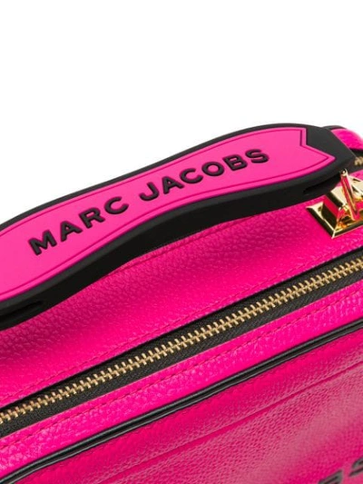 Shop Marc Jacobs The Textured Box Bag In Pink
