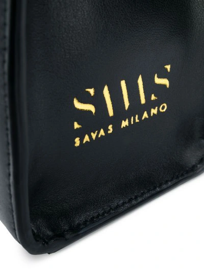 Shop Savas Filippa Mini Bag - Black