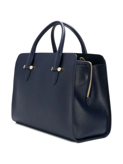 Shop Ferragamo Salvatore  Medium Today Bag - Blue