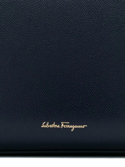 Shop Ferragamo Salvatore  Medium Today Bag - Blue