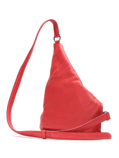 Shop Mara Mac Leather Crossbody Bag In Red