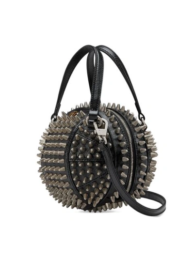 Shop Gucci Black Tifosa Metal Studded Mini Bag