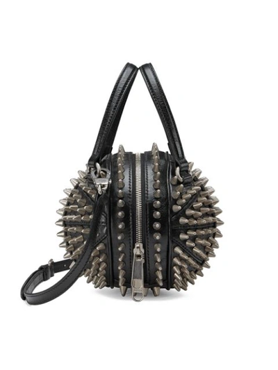 Shop Gucci Black Tifosa Metal Studded Mini Bag